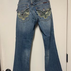 Miss me jeans with camo detail
